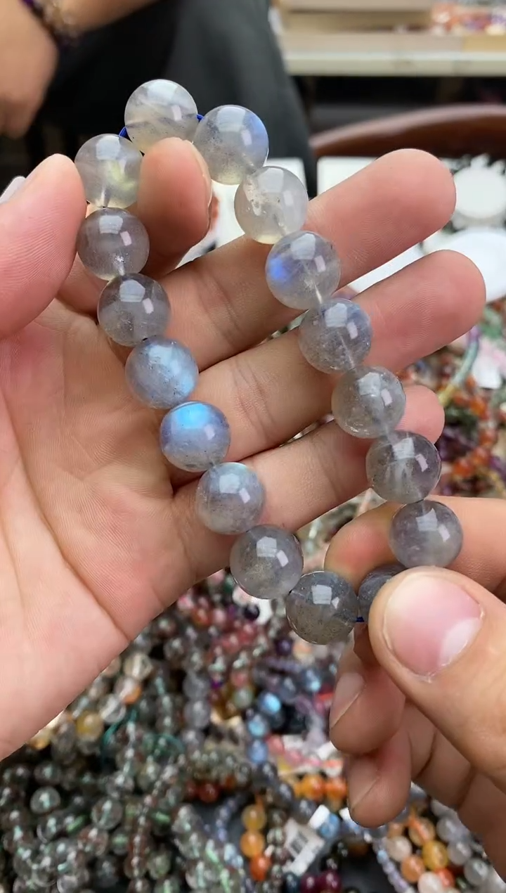 未镶嵌手链拉长石手链