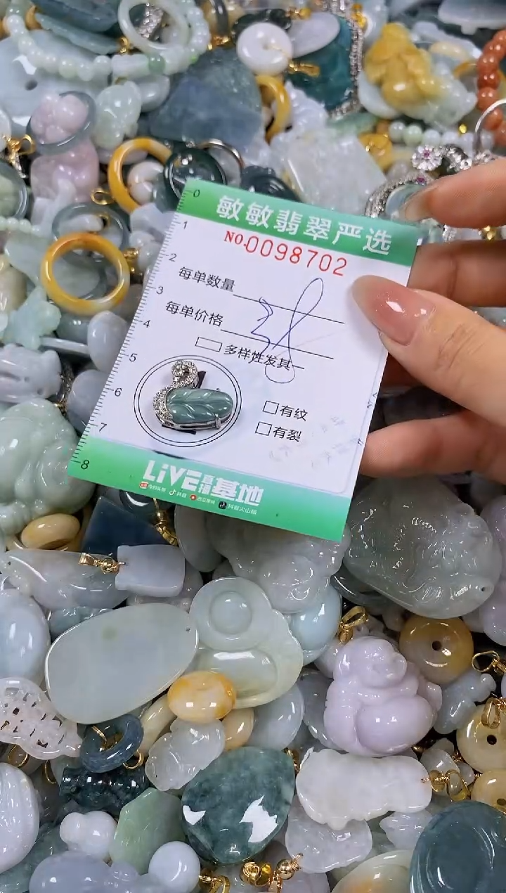 【闪购商品】翡翠颈饰未镶嵌闪购0098702