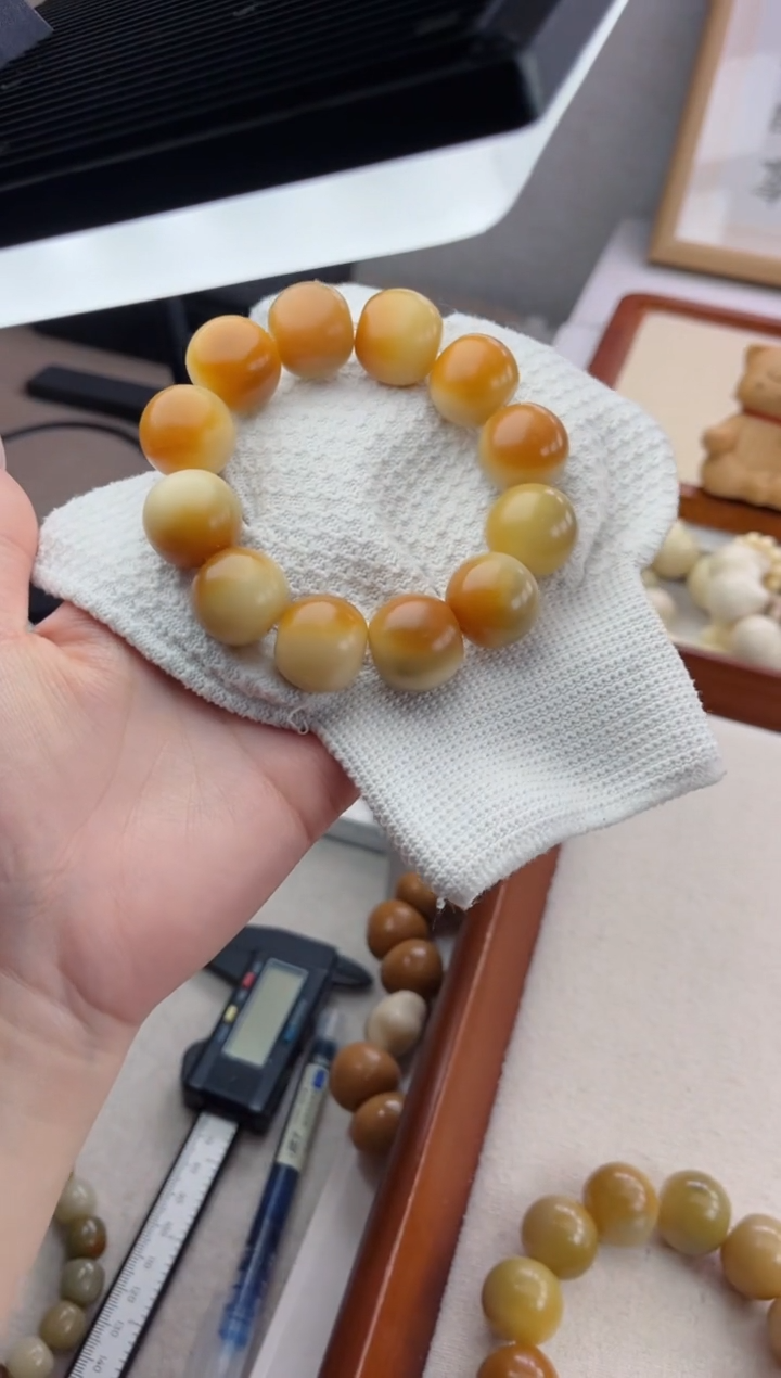 【闪购商品】菩提根/象牙果吊坠干磨胖苹果20mmH25