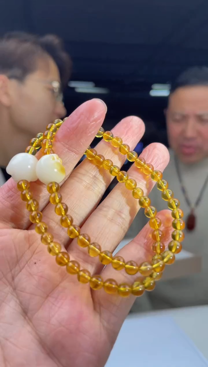 【闪购商品】琥珀手串未镶嵌天然琥珀拍一发其一
