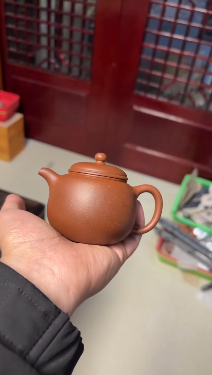 【闪购商品】紫砂茶壶红降坡匏尊268