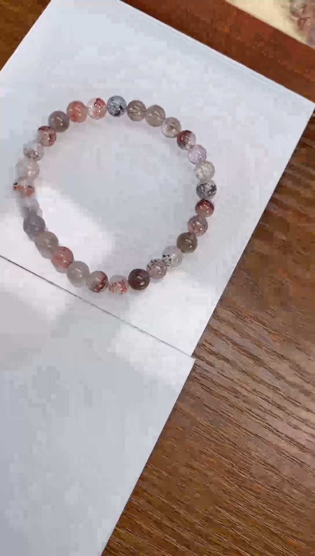 【闪购商品】水晶手链未镶嵌超七手串6+mm 多样性发一