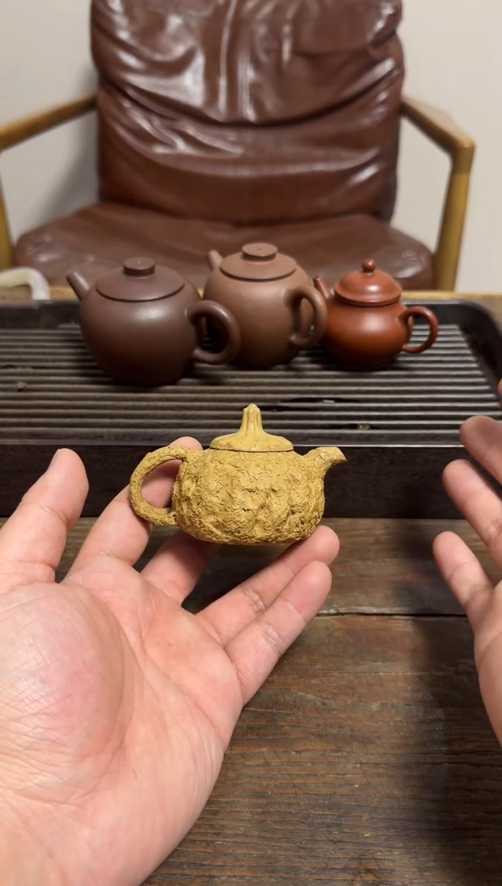 茶壶紫砂段泥小供春壶80CC