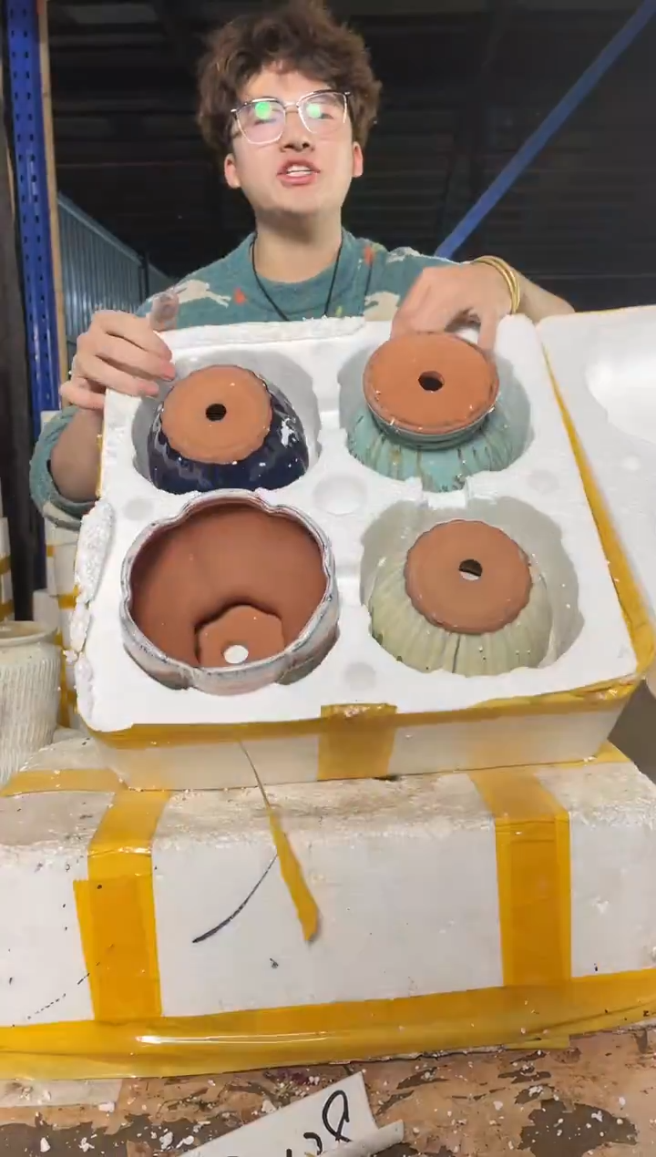 紫砂花盆宜兴紫砂粗陶花盆