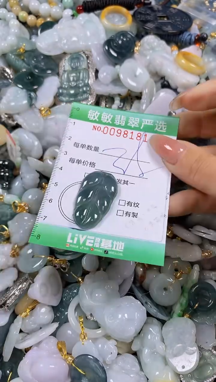 【闪购商品】翡翠颈饰未镶嵌闪购0098181