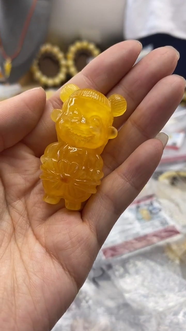 琥珀未镶嵌珠宝奇石2963
