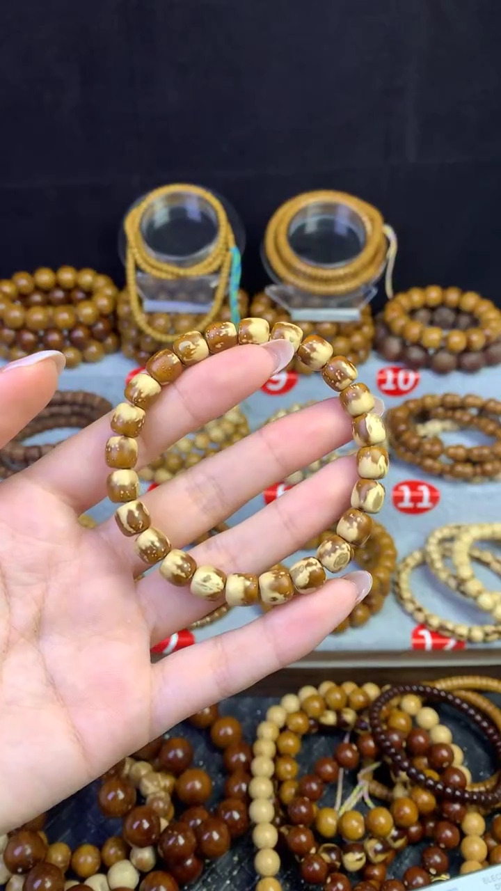 手串紫金鼠8实心花