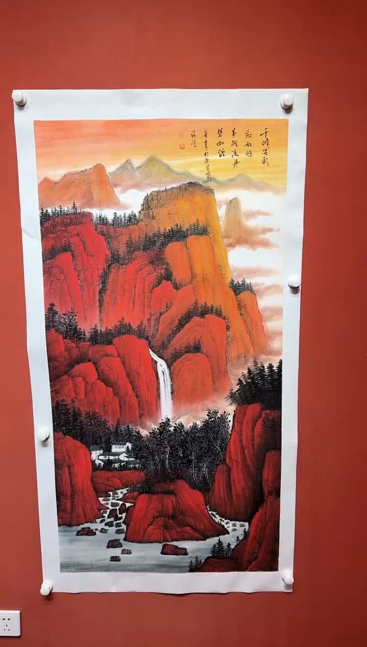 国画国画湖社画会/谢福堂-11-15-71