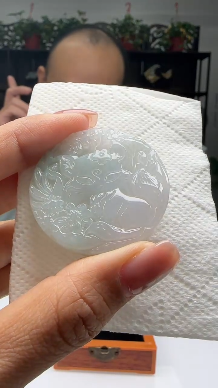 【闪购商品】翡翠颈饰未镶嵌天然翡翠A货吊坠