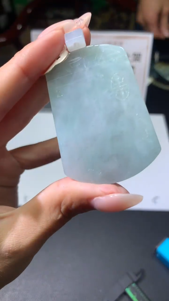 【闪购商品】定制翡翠未镶嵌不退不换CMH1件-A