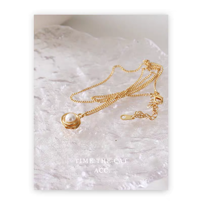 非金属仿珍珠项链 271 珍珠叠戴臻选气质复古百搭项链