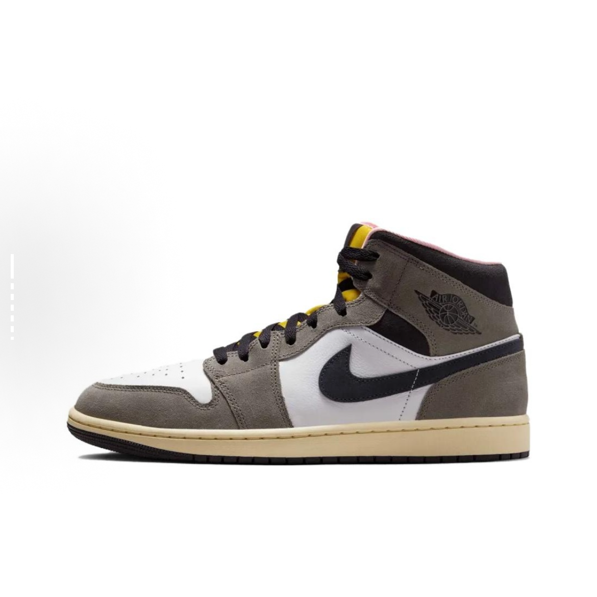 NIKE/耐克 AJ1 Mid 摩卡 中帮 休闲篮球鞋 男鞋 HQ2011100