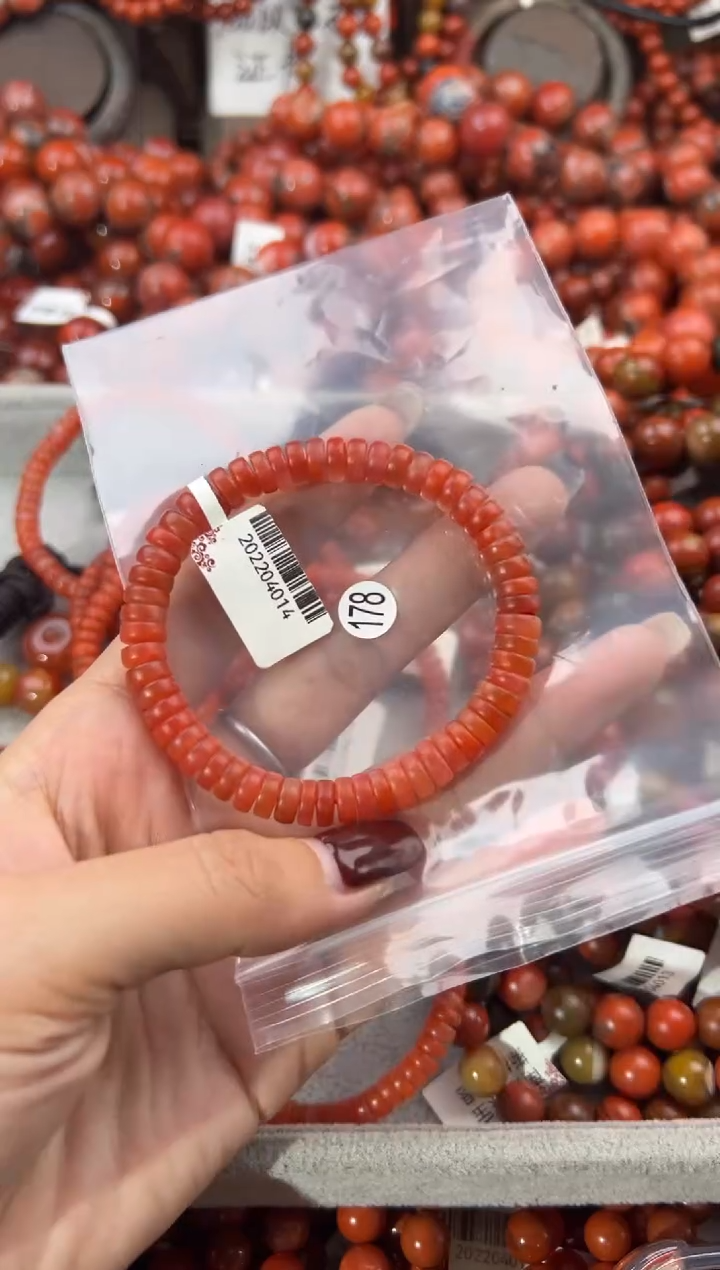 未镶嵌手串南红玛瑙8