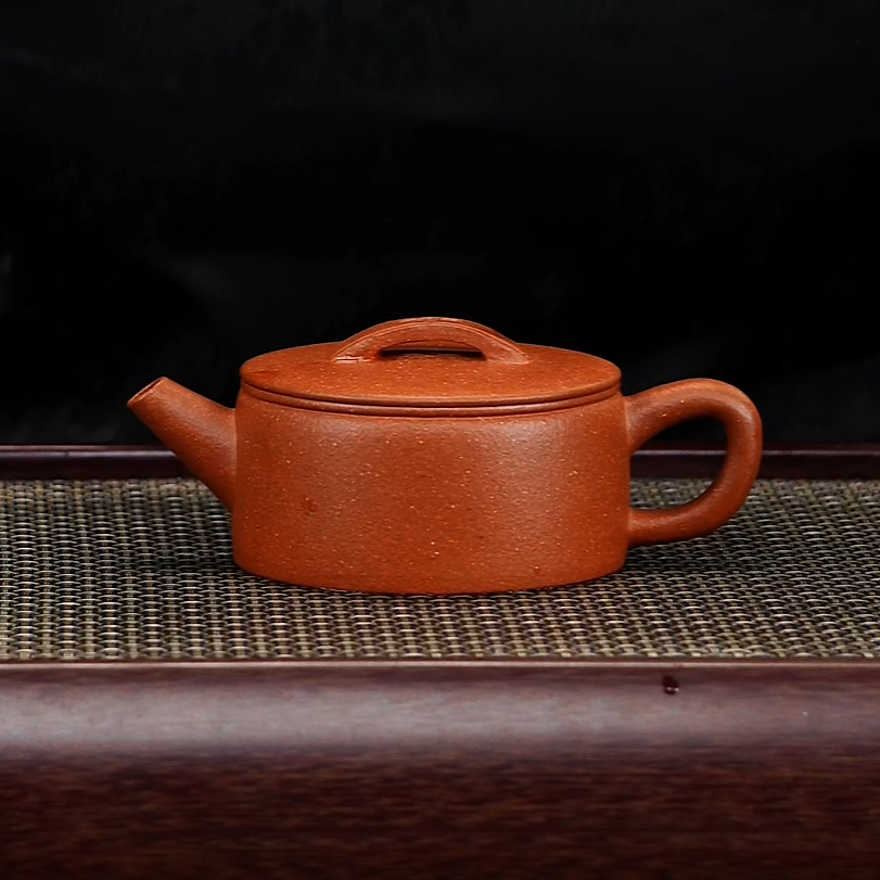 【红降坡•明式汉瓦】宜兴原矿降坡泥全手精工而制140cc左右