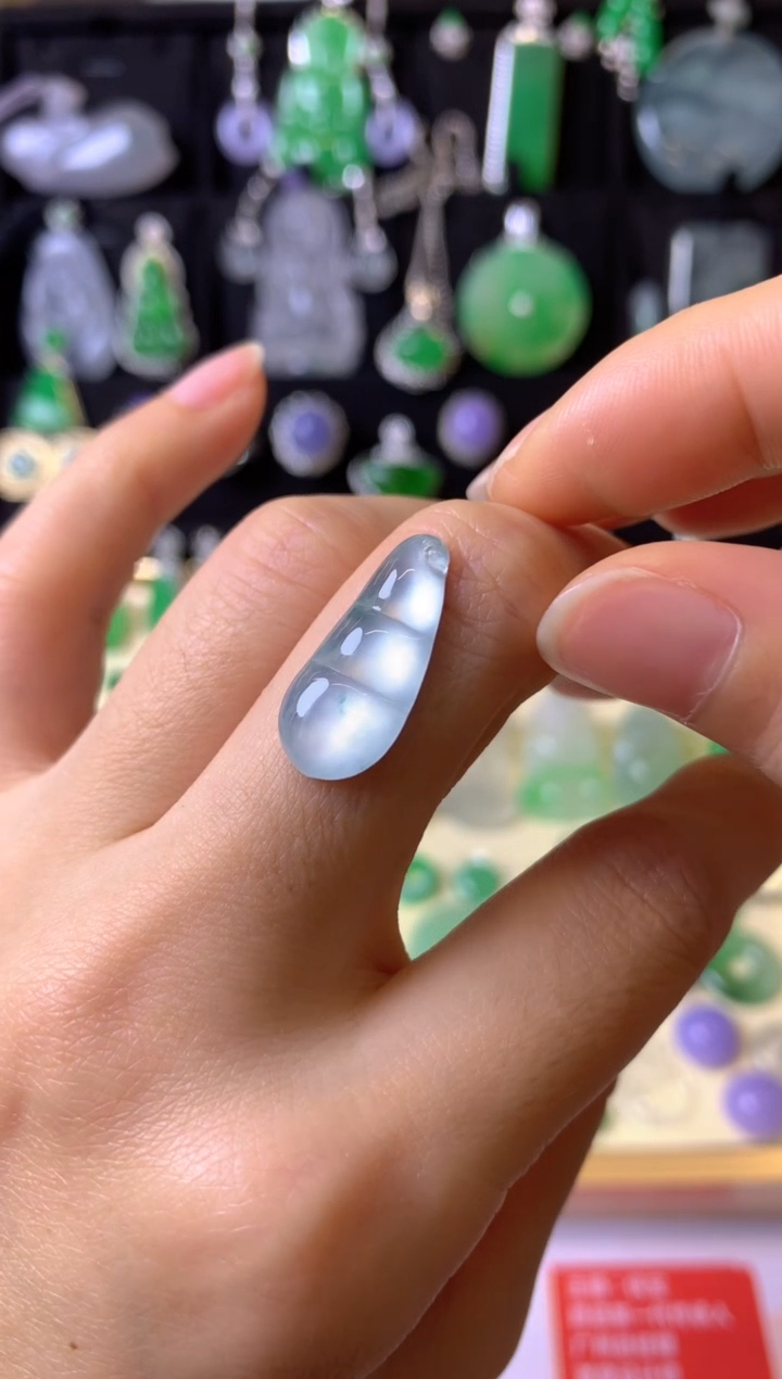 【闪购商品】定制翡翠未镶嵌1裸玉（客户意向镶嵌）