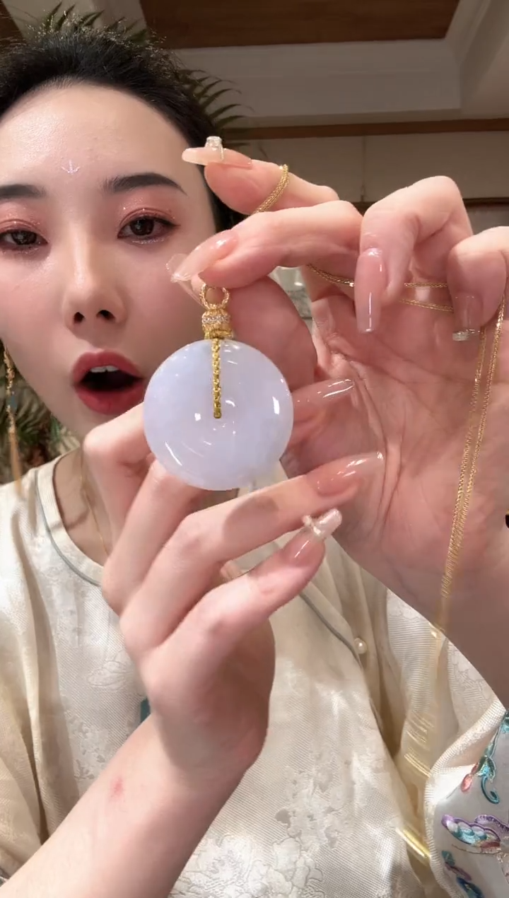 【闪购商品】翡翠颈饰未镶嵌国风