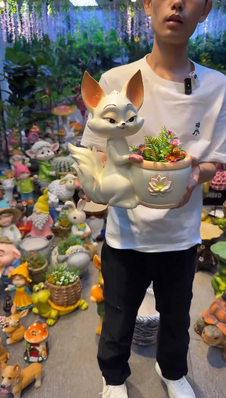 陶瓷花园庭院摆件&00&