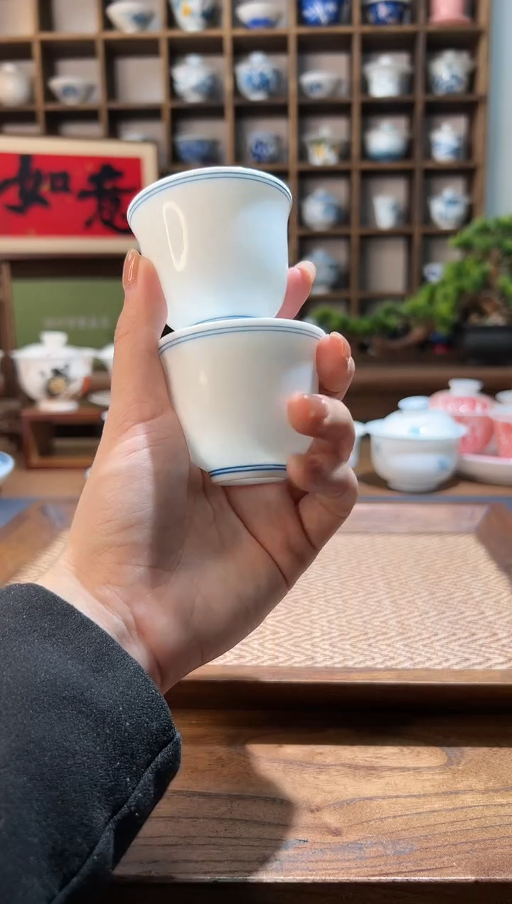 【闪购商品】2个手绘玄文主人杯          