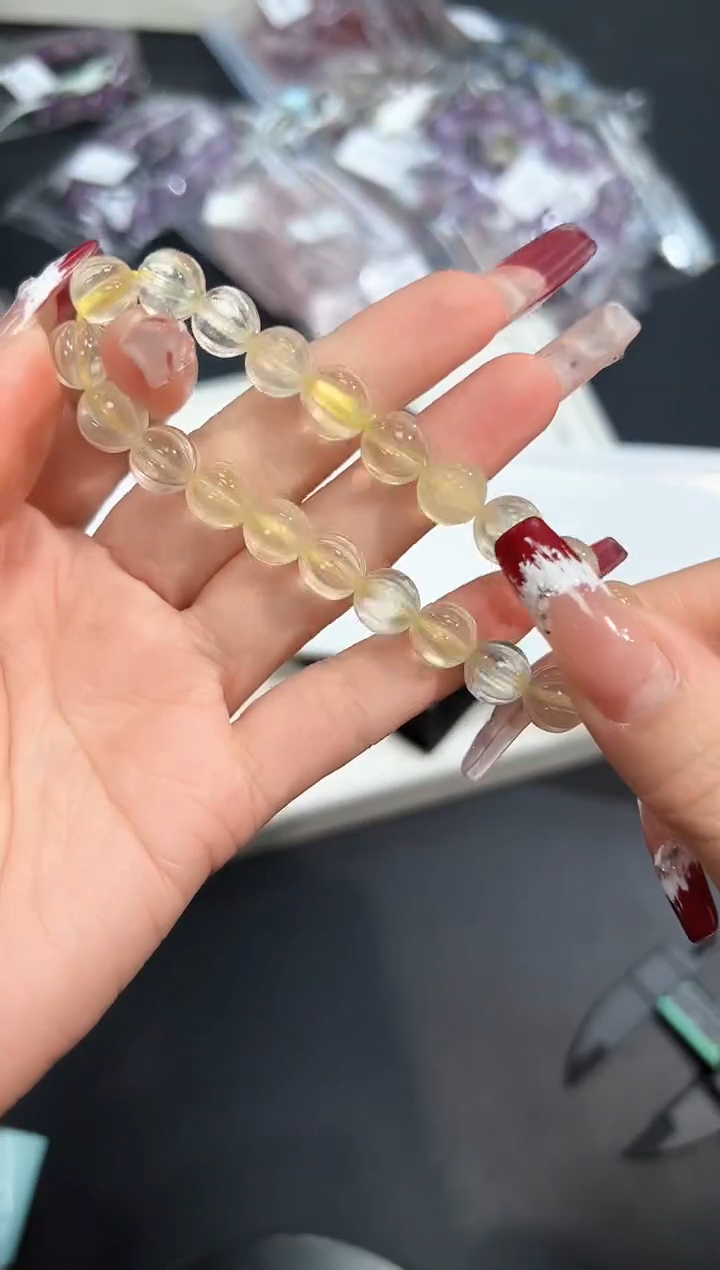 【闪购商品】水晶手串未镶嵌76q多样性发其一/1条默认微瑕