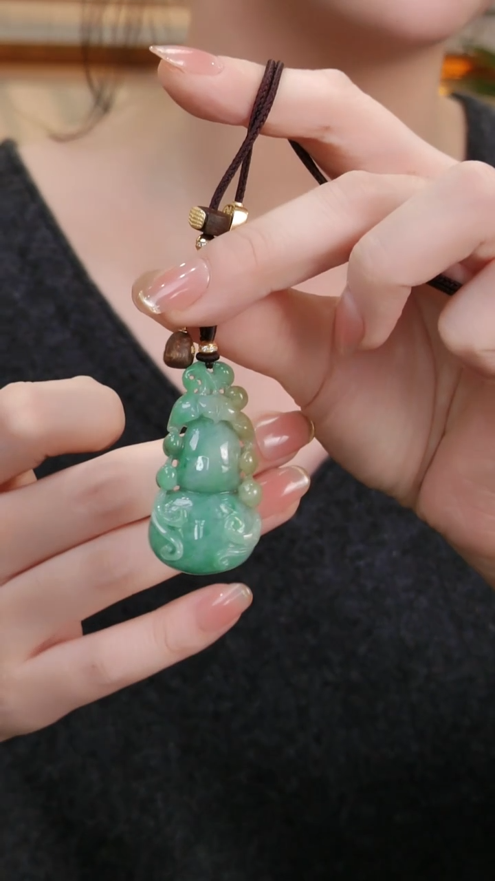 颈饰未镶嵌翡翠国风