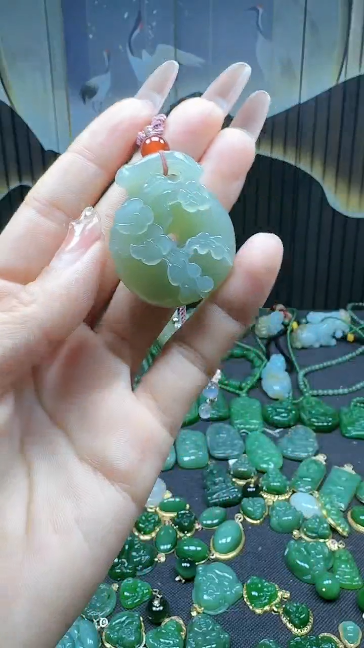 【闪购商品】和田玉挂件未镶嵌1