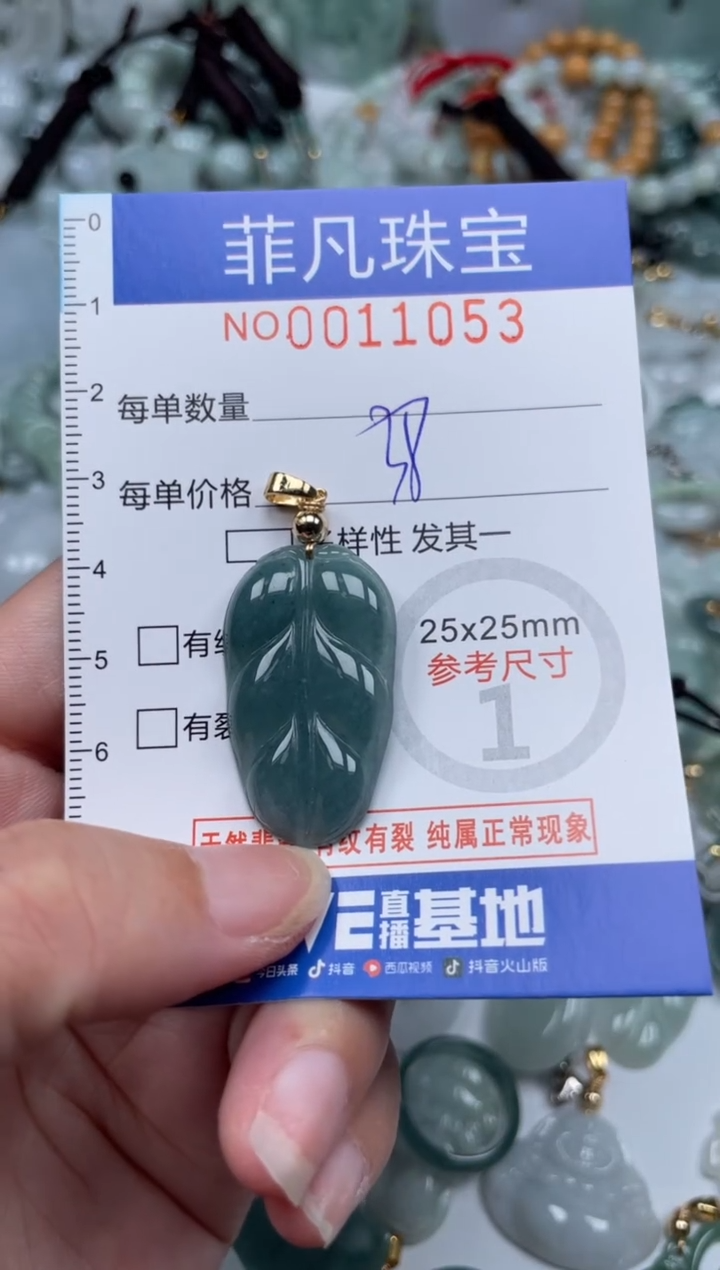 颈饰未镶嵌翡翠11053