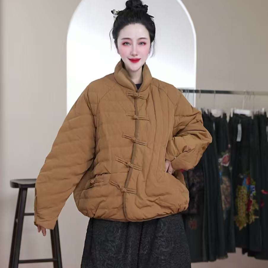 【羽绒服】百搭时尚潮流休闲气质显瘦轻奢女款羽绒服1048