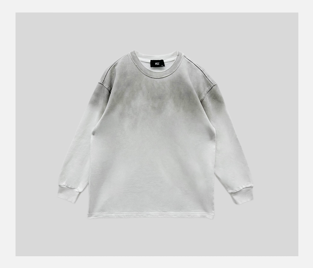 【25号链接】*金属1996* 夏季重磅百搭时尚ins风圆领长袖卫衣810