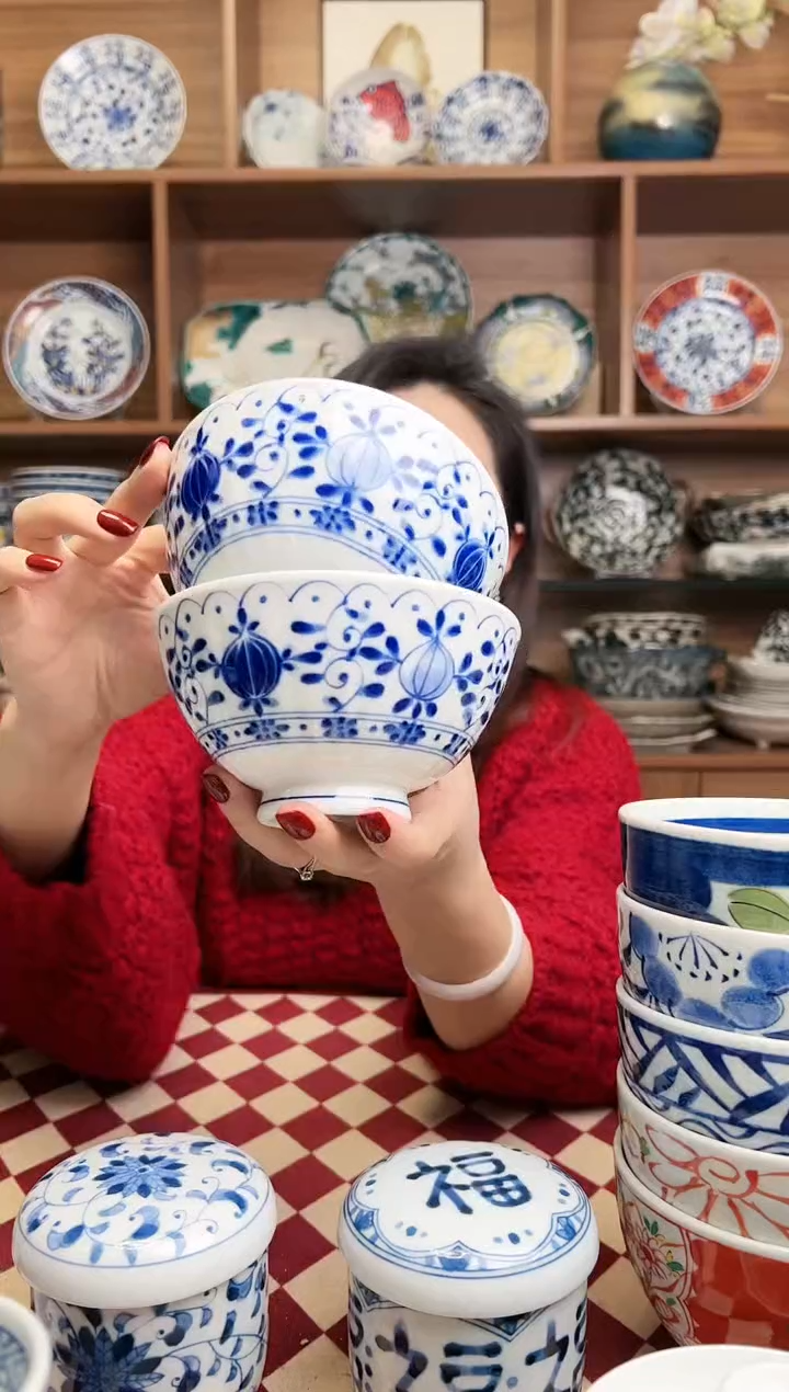 【闪购商品】瓷片浪漫洋葱12cm大平碗  2只装