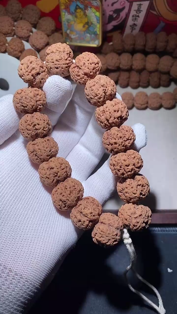 【闪购商品】金刚菩提手串超头定制组龙牙蜂王终结者21