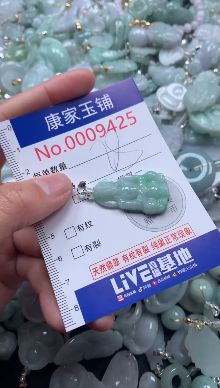 颈饰未镶嵌翡翠9425