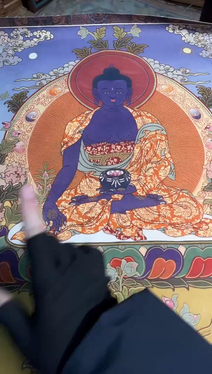 卷轴画天天的唐卡tk160