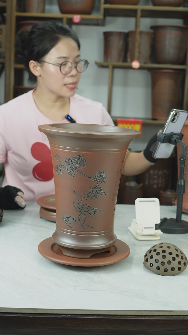 束腰壹**年全手工制作高温烧
