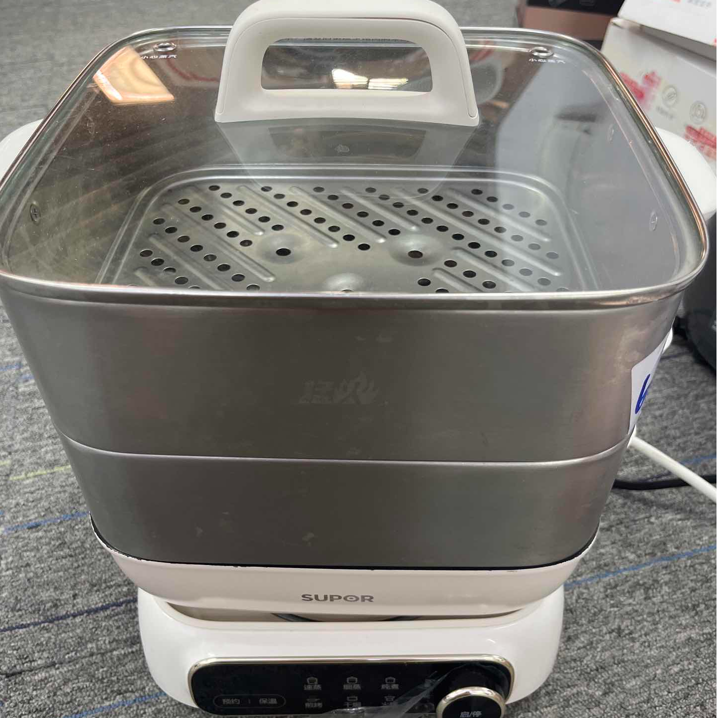 9新 SUPOR/苏泊尔 【二手】中央仓多功能锅轻微划痕功能完好