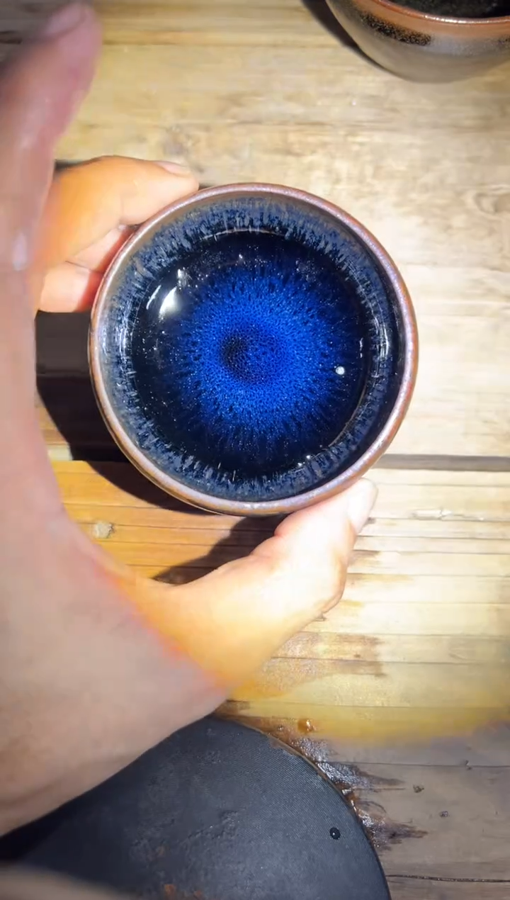 茶盏老木头精品柴烧166