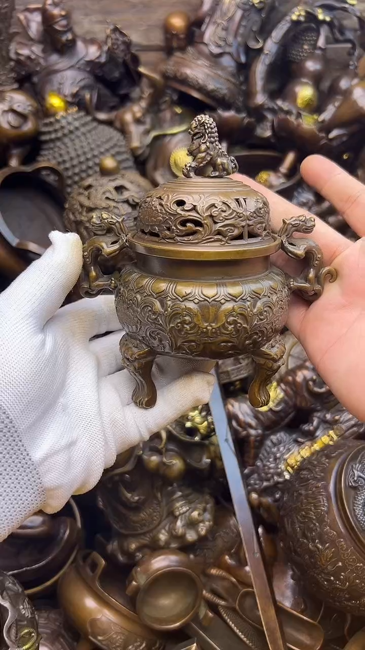 精美铜器，点击下单