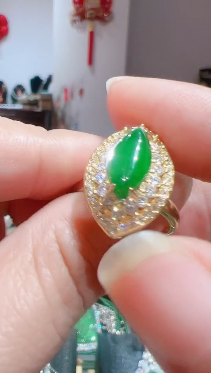 【闪购商品】翡翠戒指未镶嵌202521263