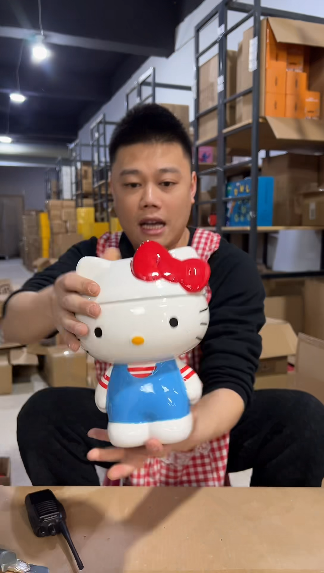 【闪购商品】杯大号蓝色kt全身罐