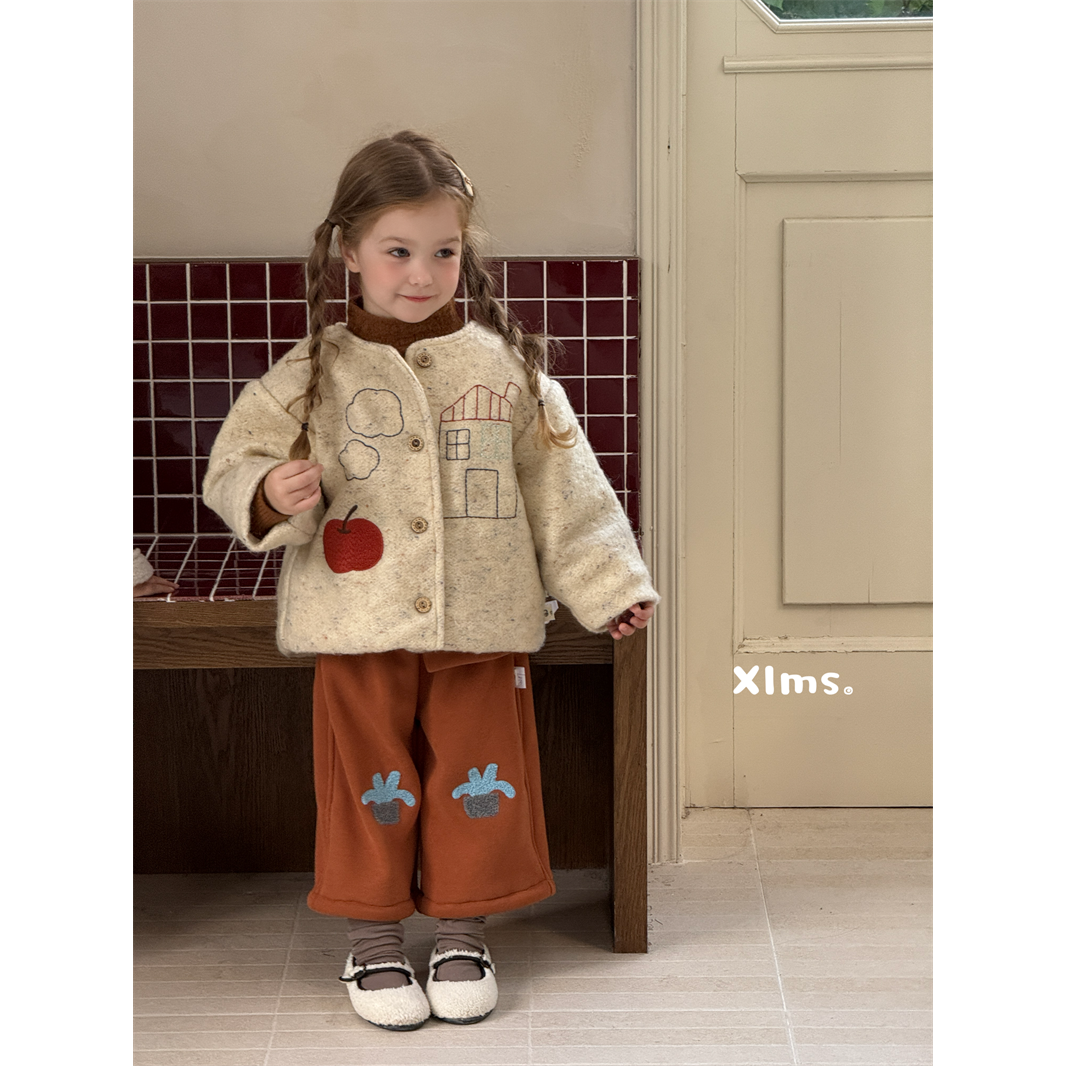 XLMS·25冬~南瓜色裤子25724（童装汉服）