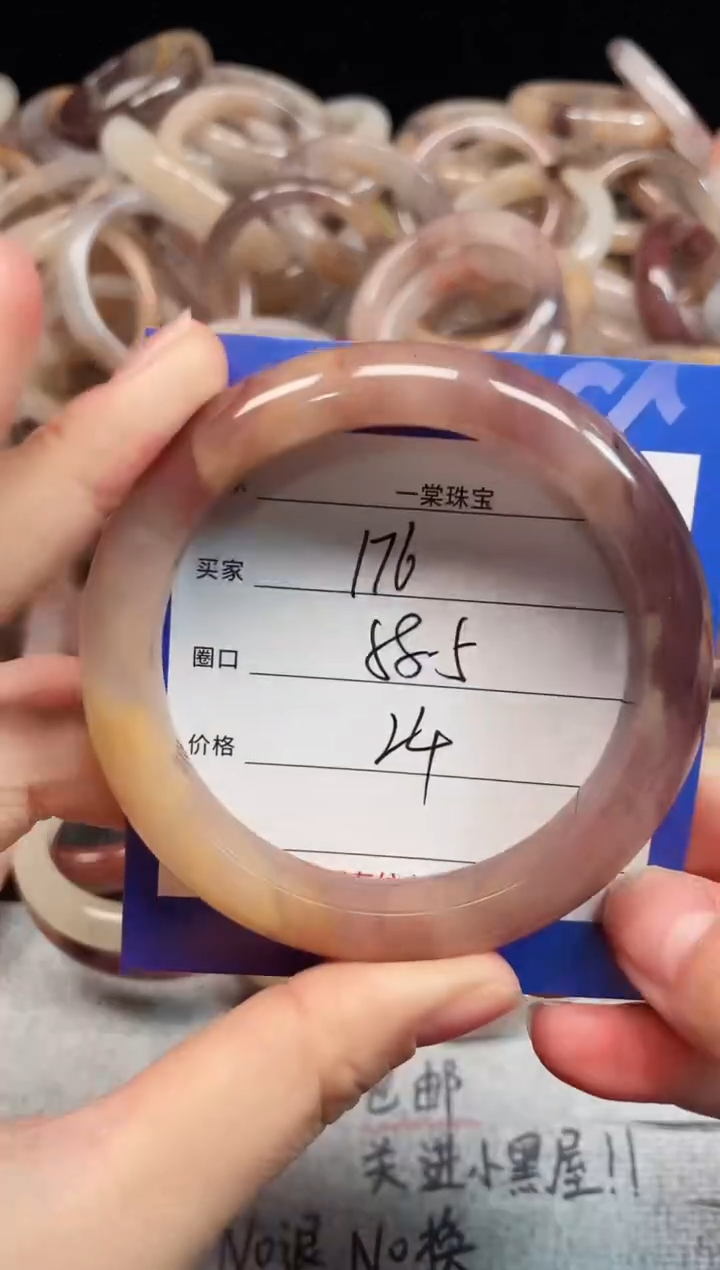 未镶嵌手镯石英质玉176