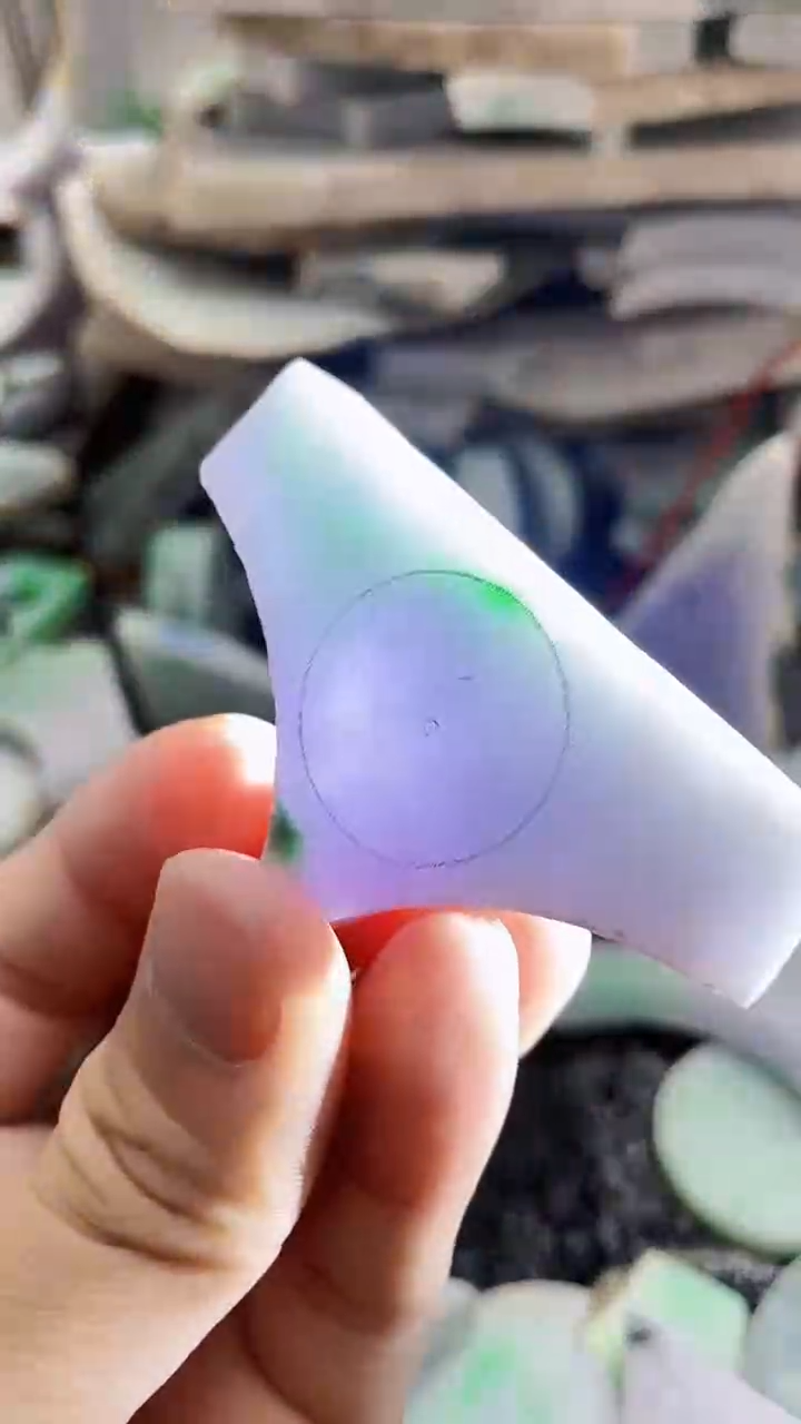 裸石翡翠天然A货翡翠板料