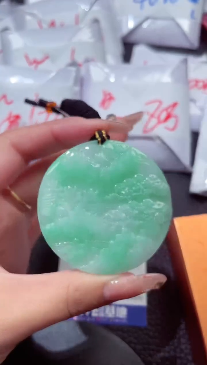 颈饰未镶嵌翡翠766