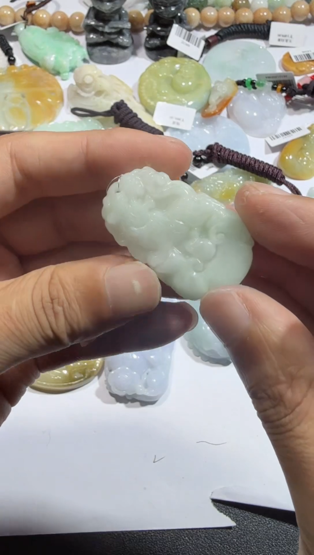 【闪购商品】翡翠颈饰未镶嵌00003982