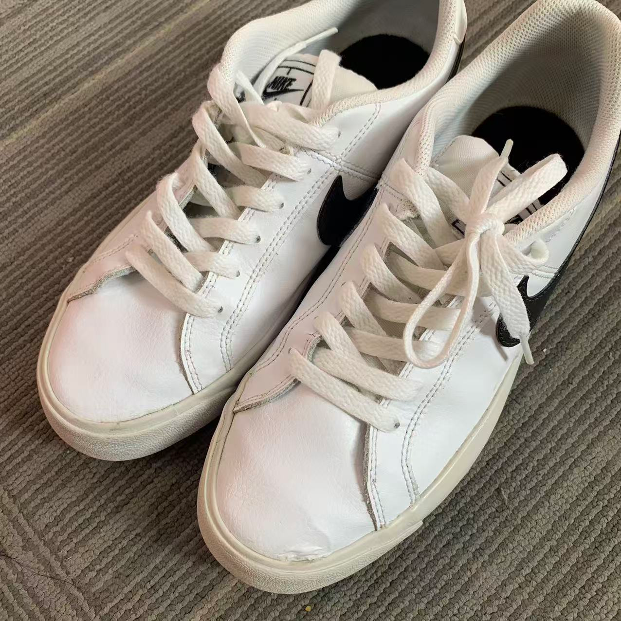 (瑕疵慎拍)NIKE/耐克 Court 男鞋低帮休闲板鞋BQ4222-103-40