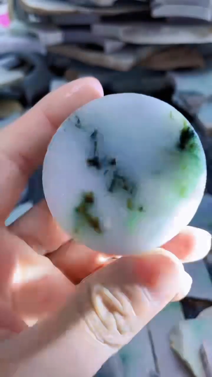 裸石翡翠天然A货翡翠板料
