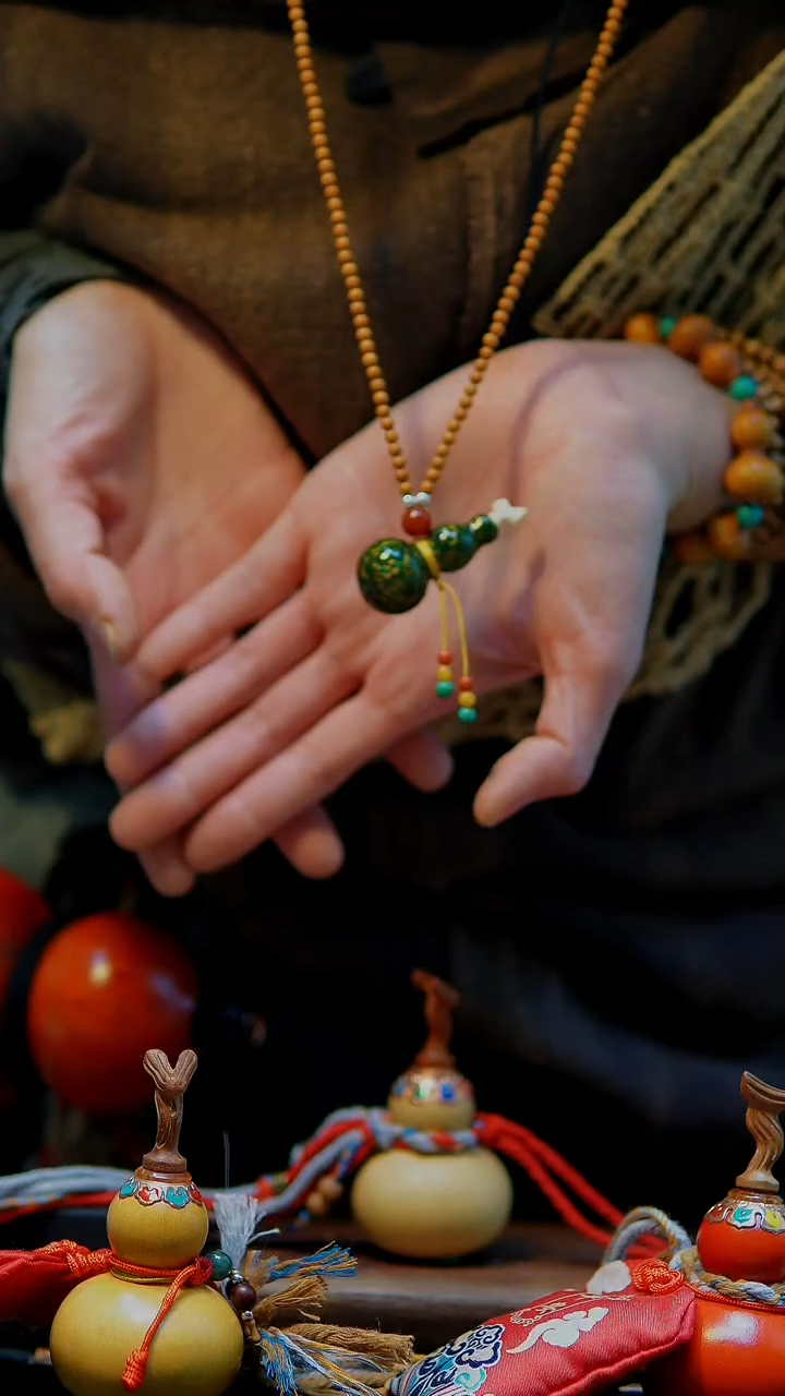 【路师傅原创手作天然葫芦】【一物一图编号A61