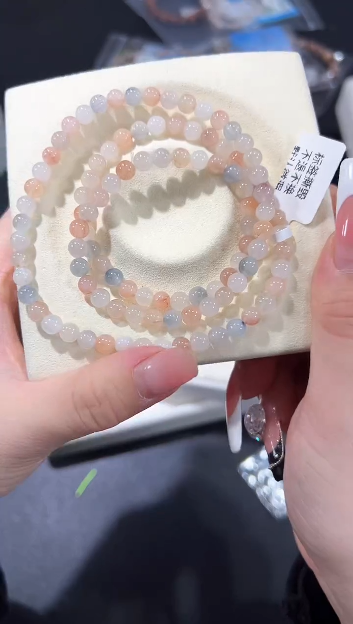 未镶嵌手串水晶96r多样性发其一【1条】默认微瑕