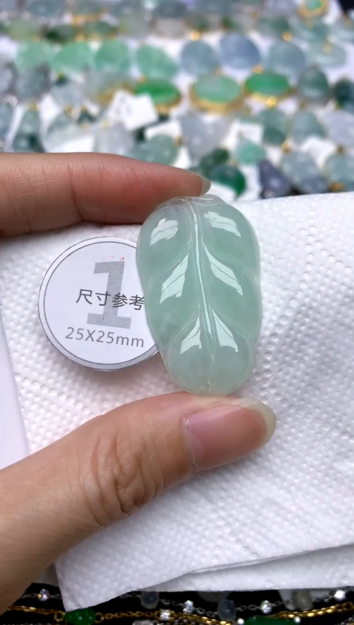 颈饰未镶嵌翡翠天然A货翡翠