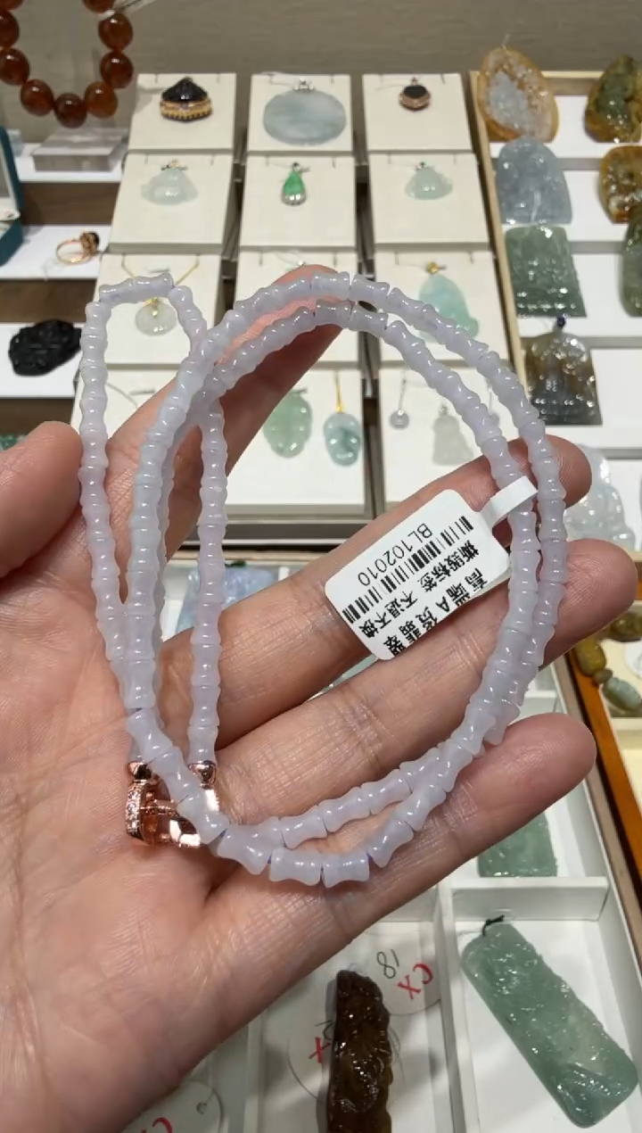 未镶嵌挂件翡翠A货翡翠多样性竹节项链发一件