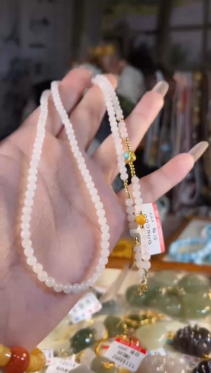 【闪购商品】和田玉项链银S925镶嵌多样性发货其一